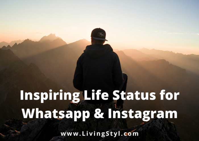 Inspiring Life Status for Whatsapp & Instagram