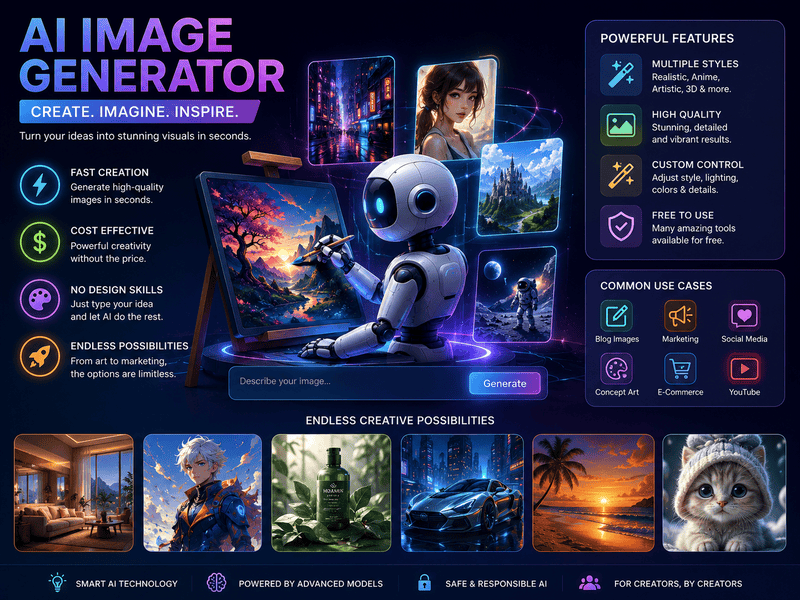 AI Image Generator Free: The Best Tools to Create Stunning AI Art in 2026