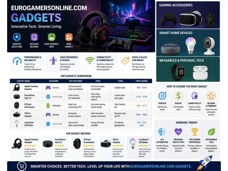 Eurogamersonline.com gadgets