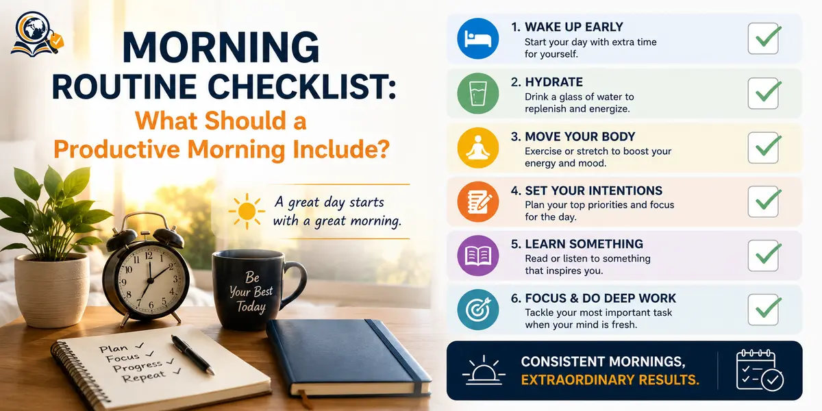 Morning routine checklist 1