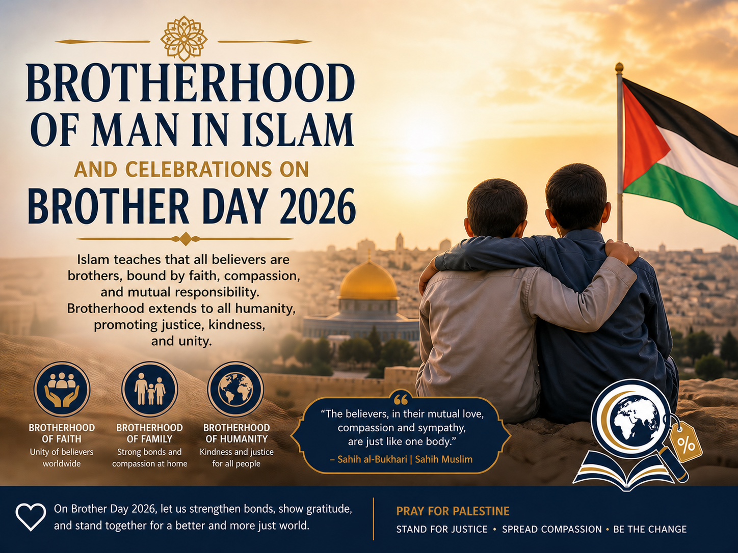 Brotherhood of Man in Islam and Brother Day 2026: Unity, Faith, and Human Responsibility