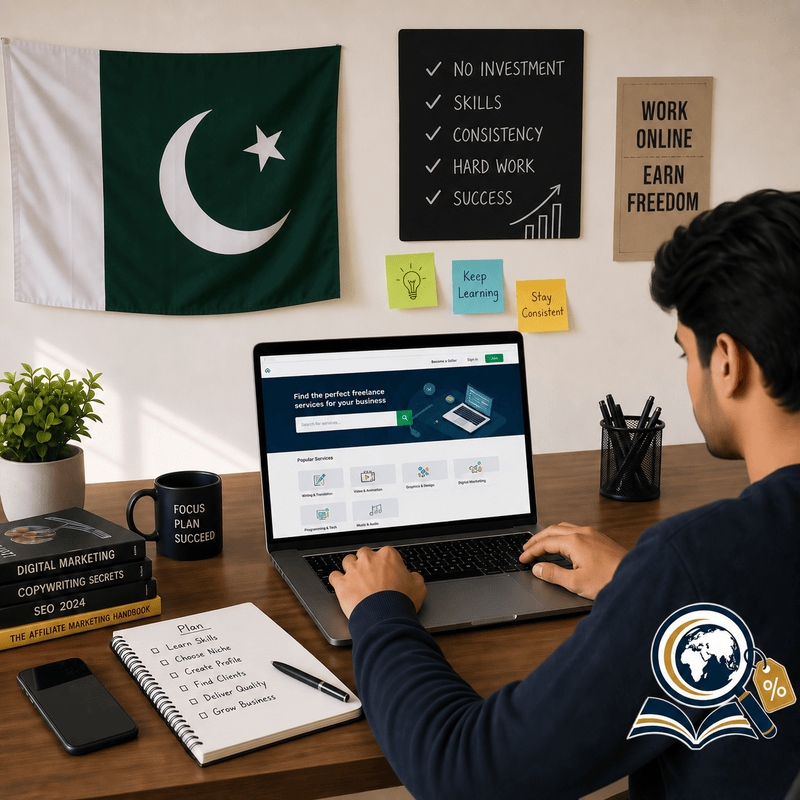 How to start online work in Pakistan